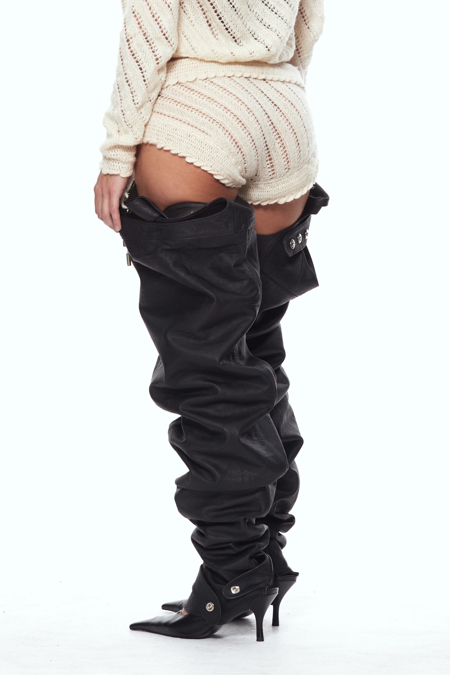 OPEN KNIT CULOTTE - Image 2