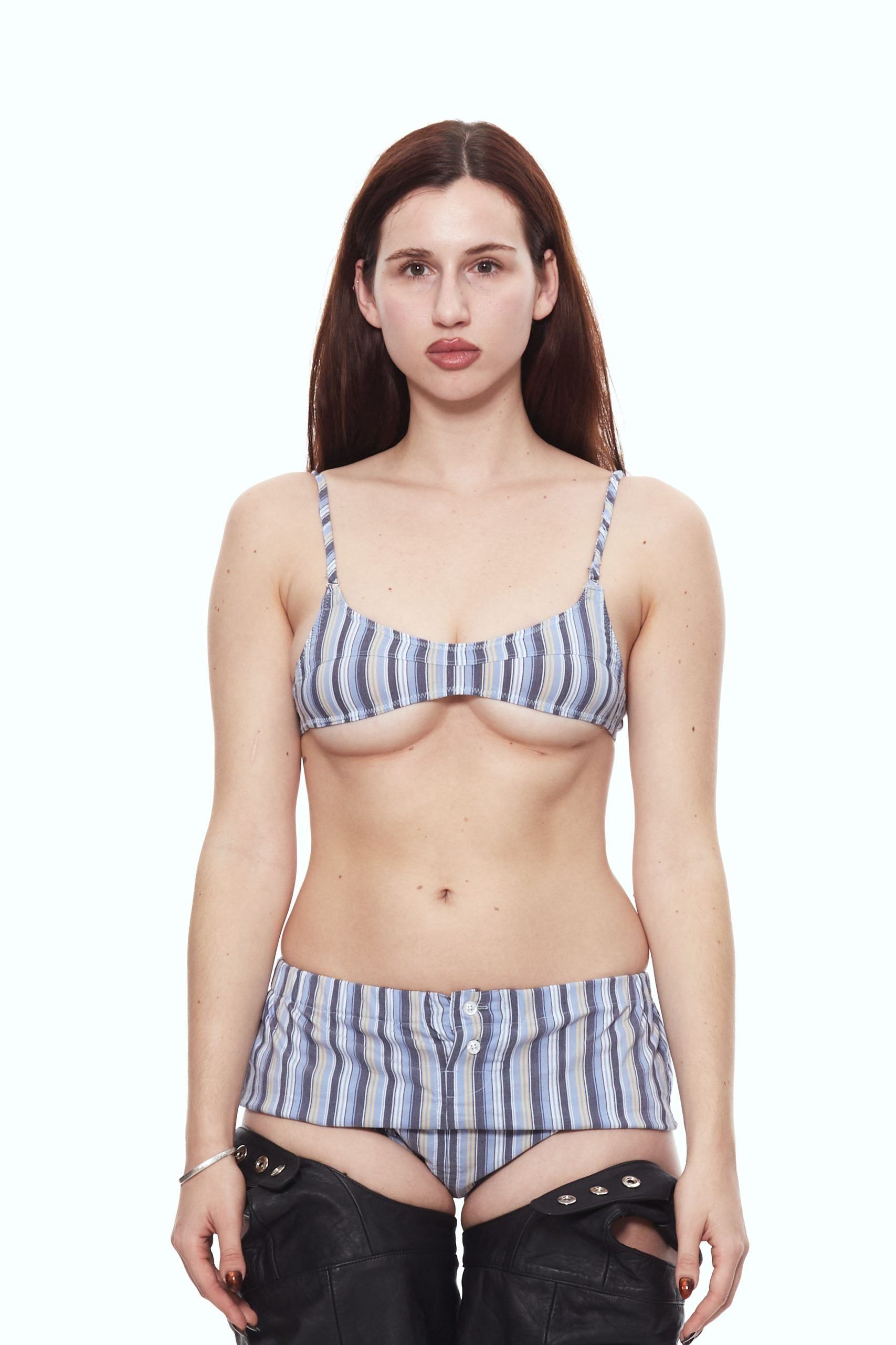 DARK BLUE BRALETTE